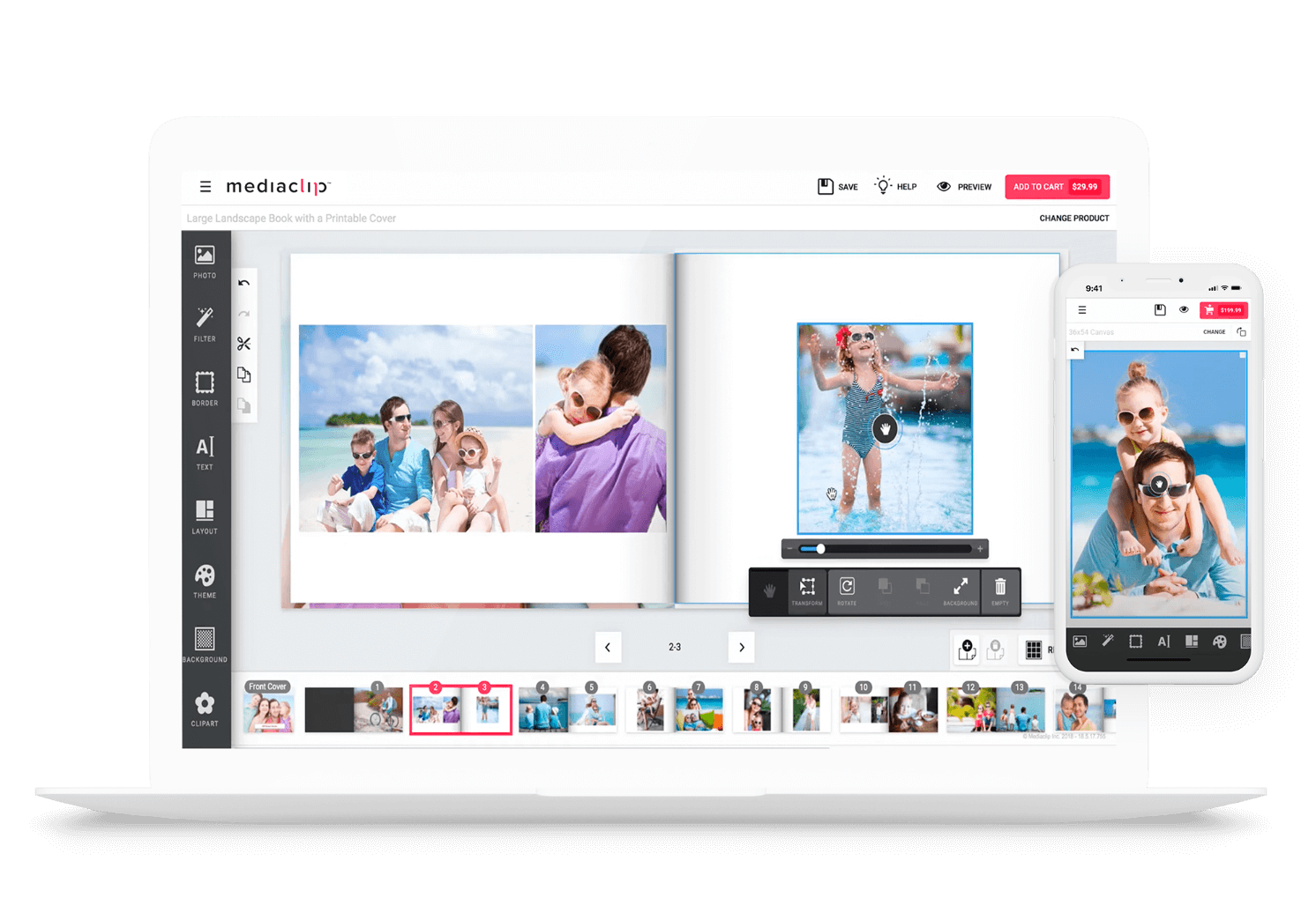 Mediaclip Designer