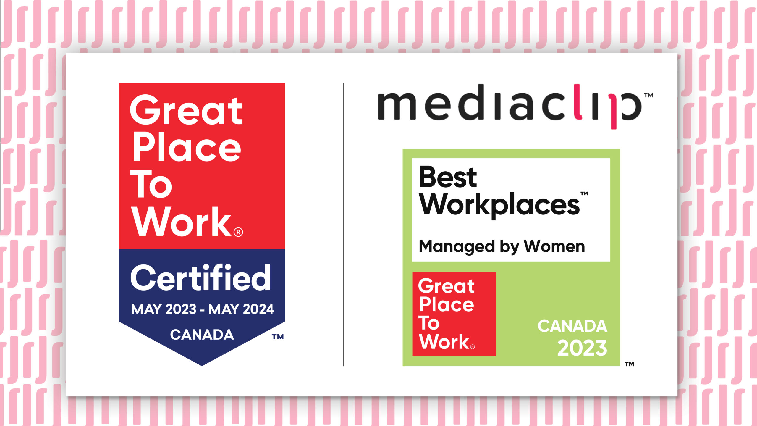 Mediaclip obtient pour la deuxième fois consécutive la certification Great Place to Work® avec un taux élevé de satisfaction des employés